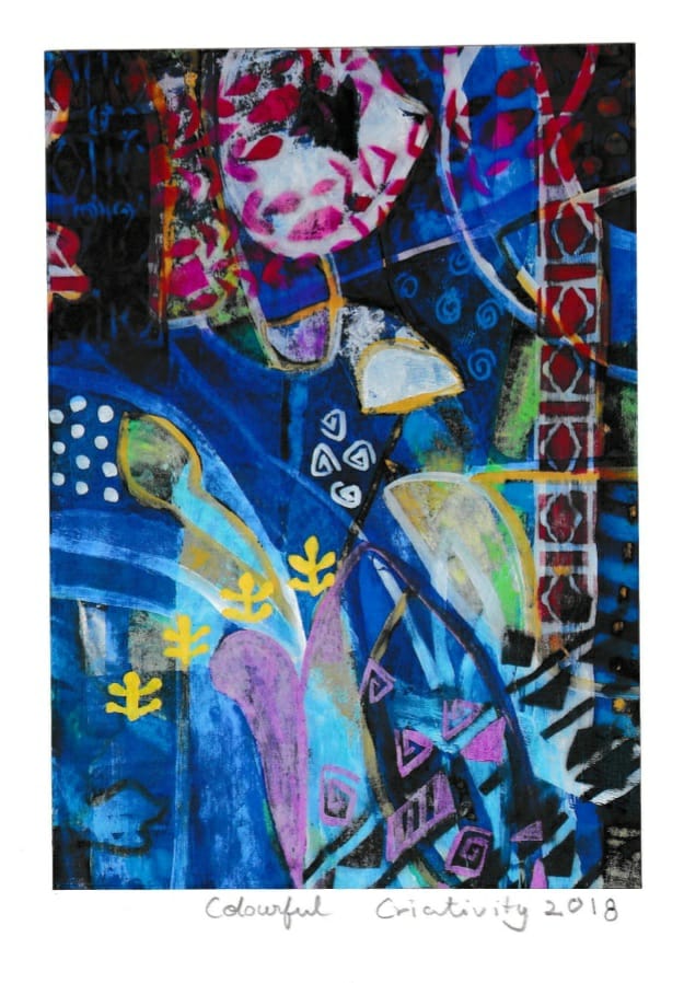 Colourful Creativity painting
